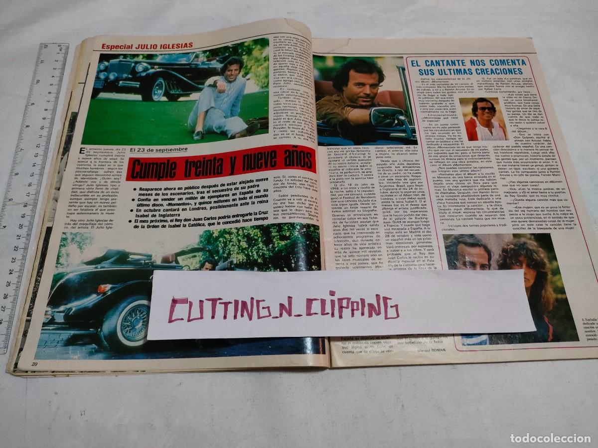 Coleccionismo de Revistas y Peri&oacute;dicos: Clipping [JULIO IGLESIAS][RS822509]