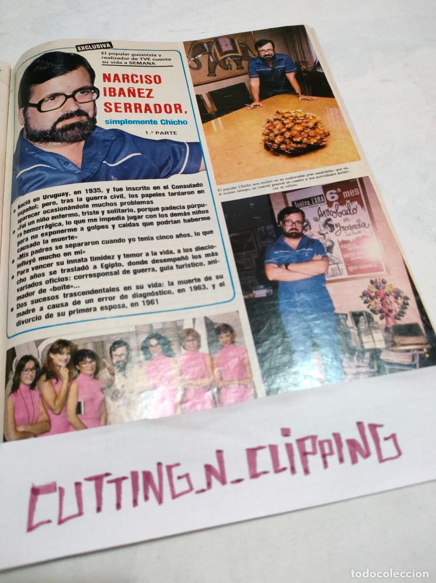 Coleccionismo de Revistas y Peri&oacute;dicos: Clipping [CHICHO IBA&Ntilde;EZ, UN DOS TRES][RS822509]