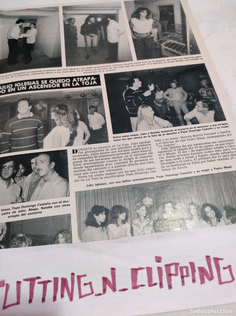 Coleccionismo de Revistas y Peri&oacute;dicos: Clipping [JULIO IGLESIAS][RH811909]