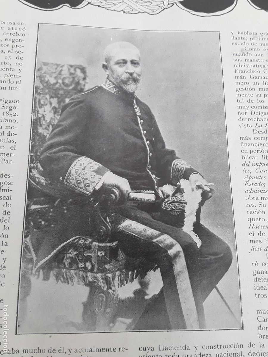 Collection Magazines and Newspapers: FALLECIMIENTO ELUTERIO DELGADO SANGARCIA SEGOVIA HOJA A&Ntilde;O 1908