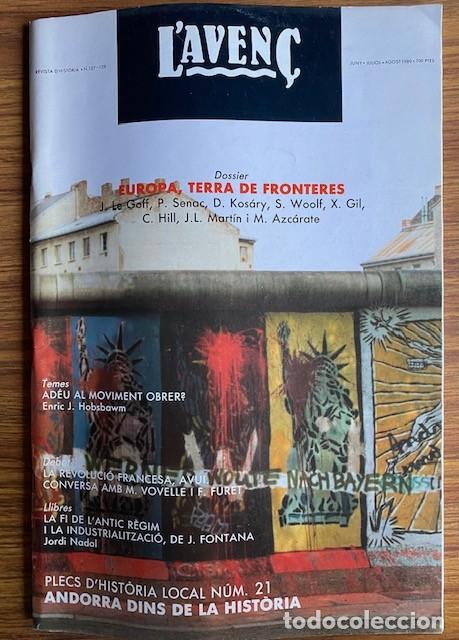 Coleccionismo de Revistas y Peri&oacute;dicos: L' AVEN&Ccedil; N&ordm; 127-128 1989 - DOSSIER EUROPA TERRA DE FRONTERES ...