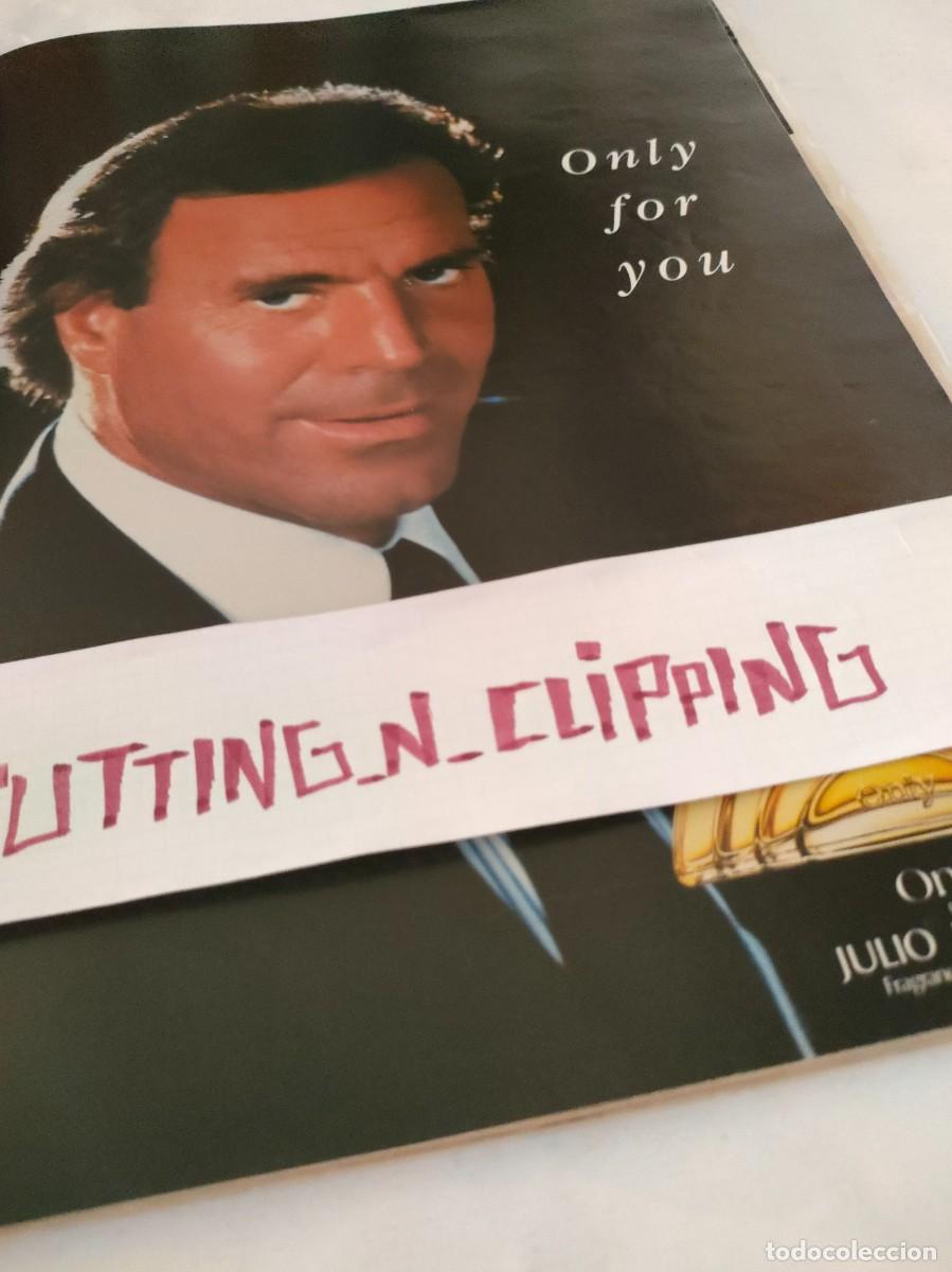 Coleccionismo de Revistas y Peri&oacute;dicos: Clipping [JULIO IGLESIAS PUBLICIDAD][RH900305]