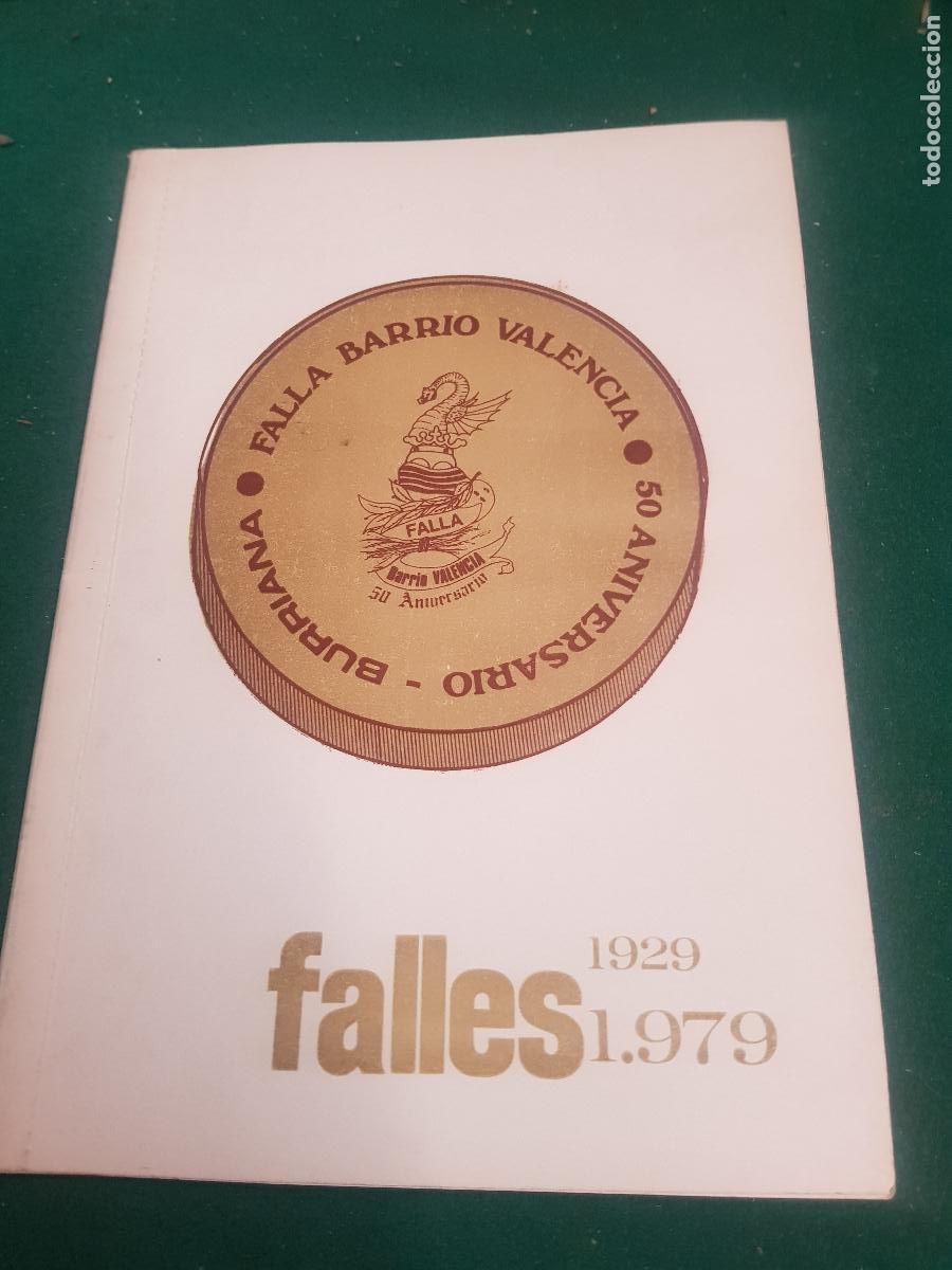 Collection Magazines and Newspapers: FALLA BARRIO DE VALENCIA BURRIANA 50 ANIVERSARIO 1929-1979