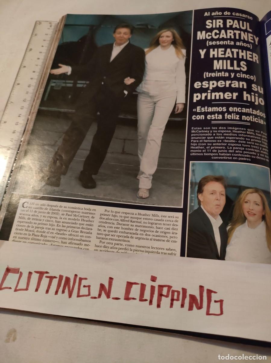 Coleccionismo de Revistas y Peri&oacute;dicos: Clipping [PAUL MCCARTNEY, HEATHER MILLS][RH031206]
