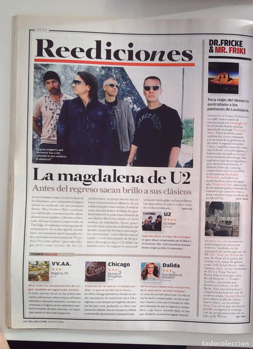 Coleccionismo de Revistas y Peri&oacute;dicos: U2 BONO DALIDA