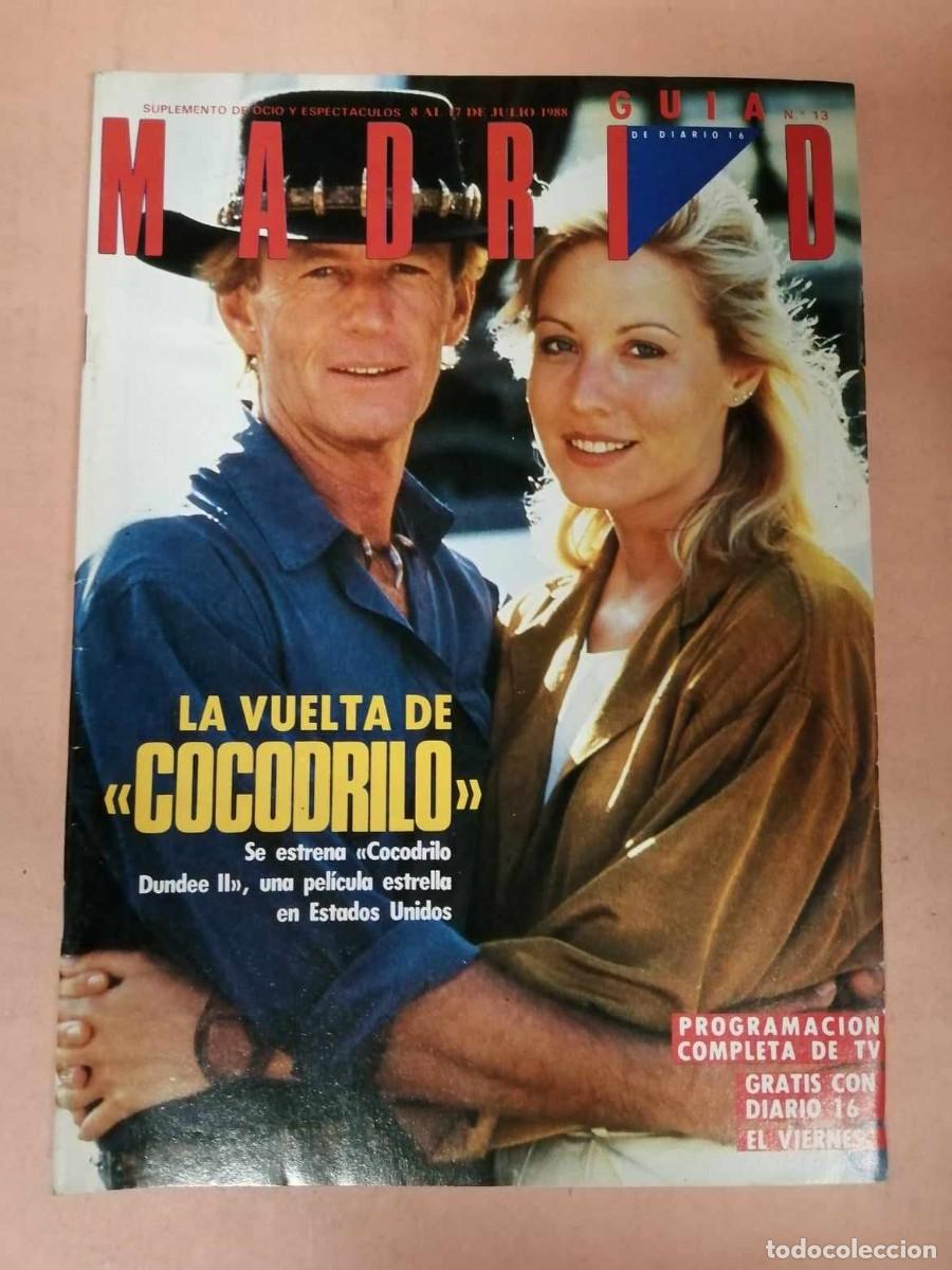 Collectionnisme de Revues et Journaux: GUIA MADRID (NUMERO 13) SUPLEMENTO DIARIO 16