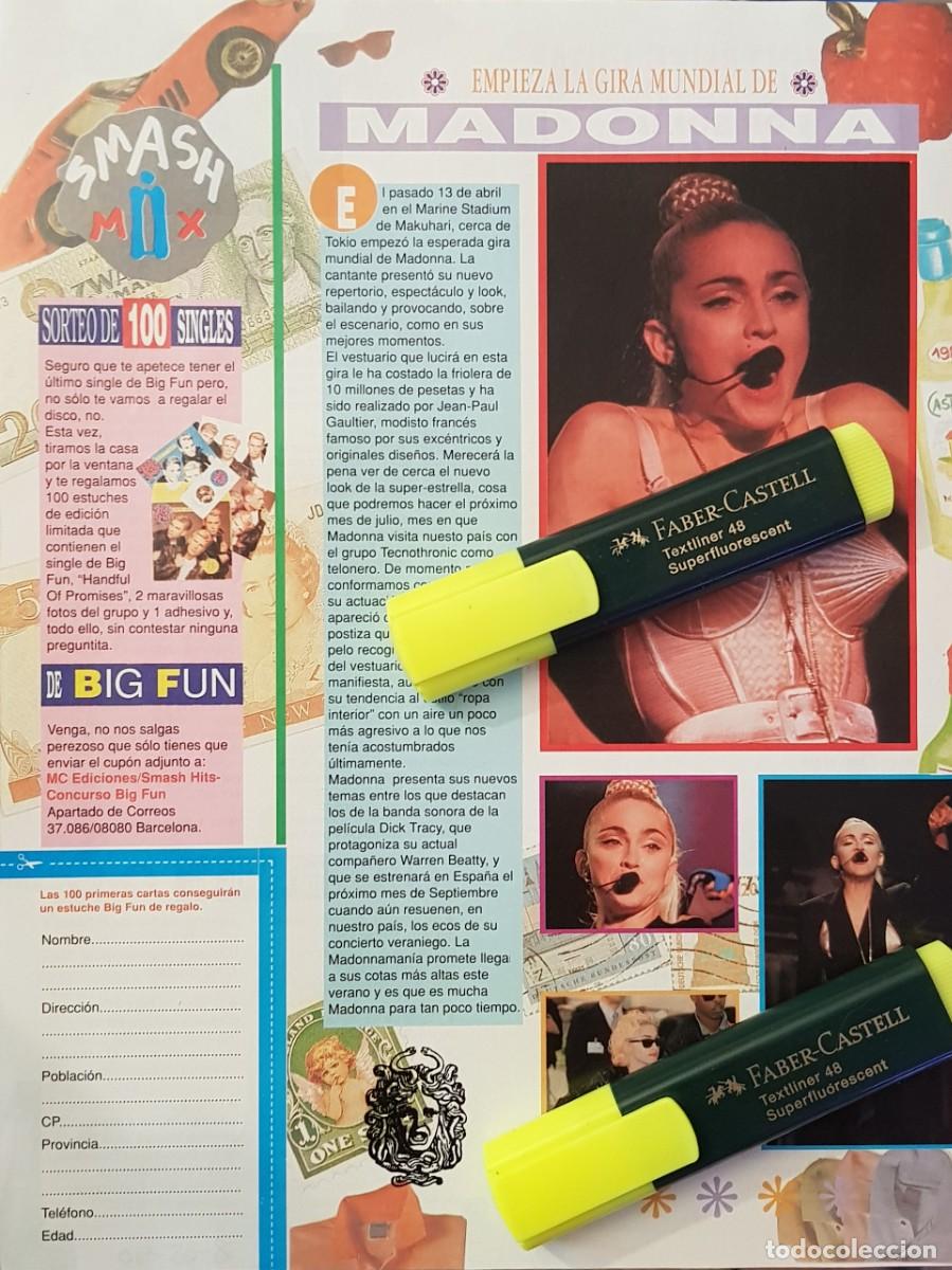Coleccionismo de Revistas y Peri&oacute;dicos: Reportaje Madonna 08.05.1990