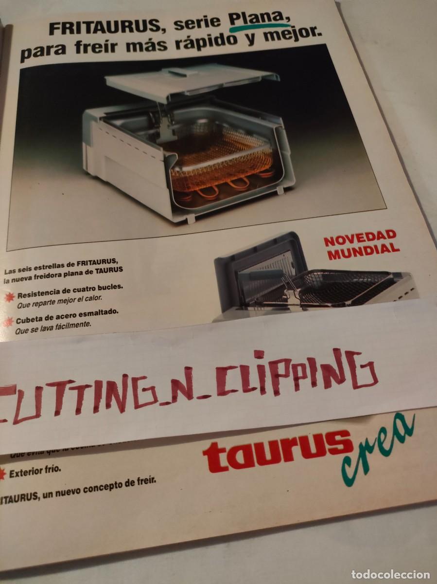 Coleccionismo de Revistas y Peri&oacute;dicos: Clipping [TAURUS PUBLICIDAD][RH902604]