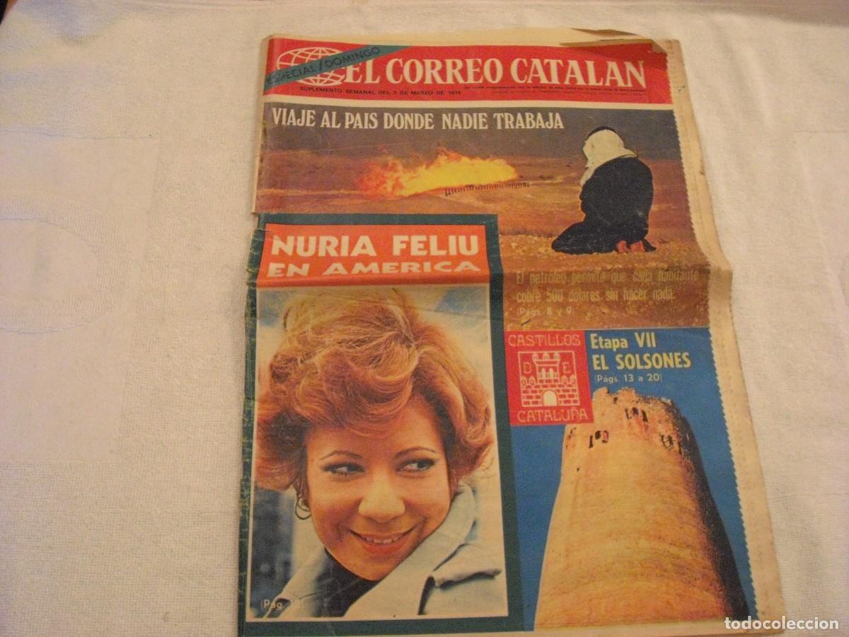 Collezionismo di Riviste e Giornali: EL CORREO CATALAN, SUPLEMENTO DOMINGO 3 DE MARZO 1974