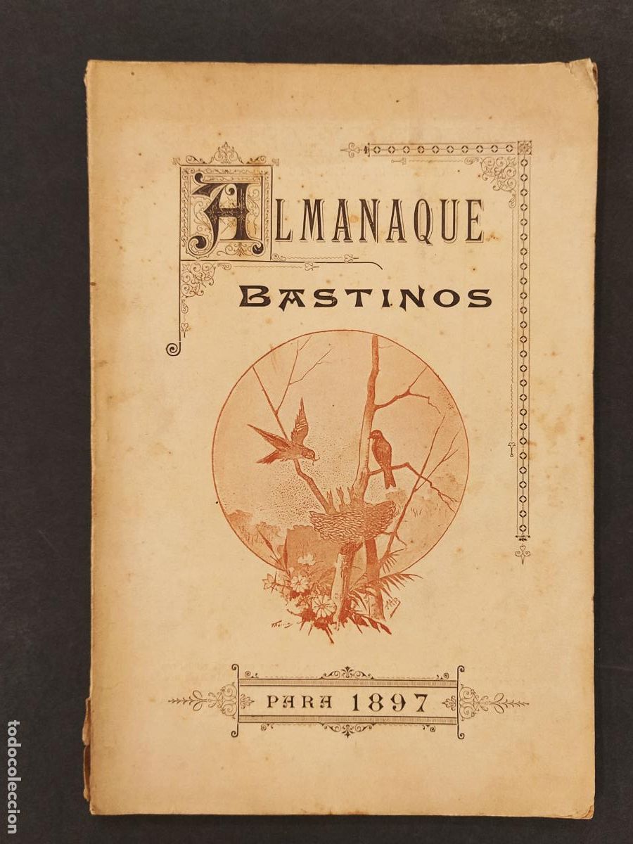 Collection Magazines and Newspapers: ALMANAQUE BASTINOS PARA EL A&Ntilde;O 1897 - REVISTA ANTIGUA -VER FOTOS-(K-12.804)