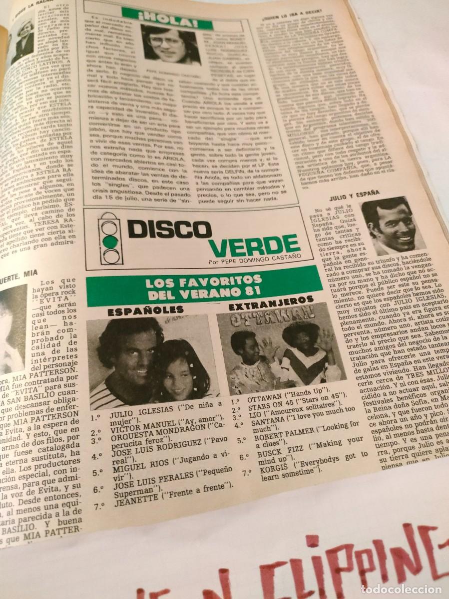 Coleccionismo de Revistas y Peri&oacute;dicos: Clipping [MIA PATTERSON, JULIO IGLESIAS][RH810808]