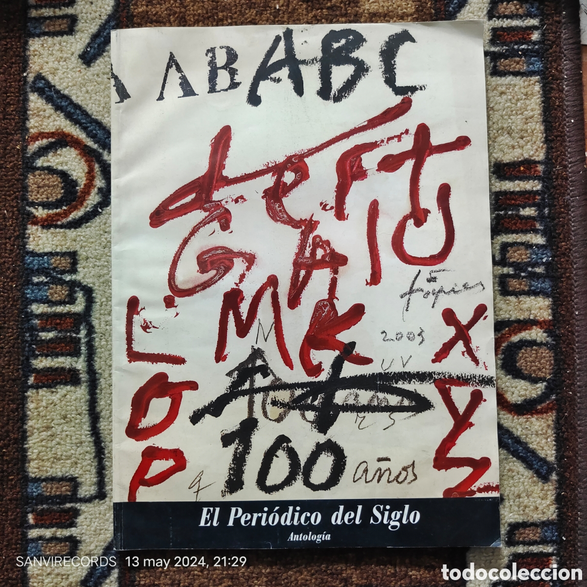 Coleccionismo de Revistas y Peri&oacute;dicos: ABC 100 A&Ntilde;OS, EL PERI&Oacute;DICO DEL SIGLO (ANTOLOG&Iacute;A)