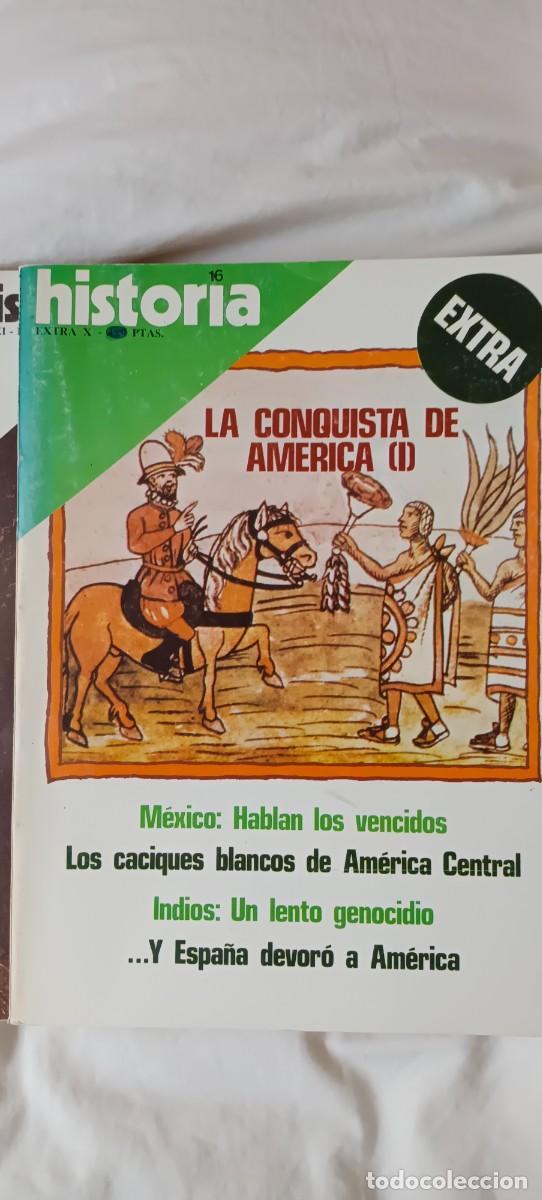 Coleccionismo de revistas y peri&oacute;dicos: Ejemplar revista Historia 16 Extra La conquista de Am&eacute;rica junio 1979