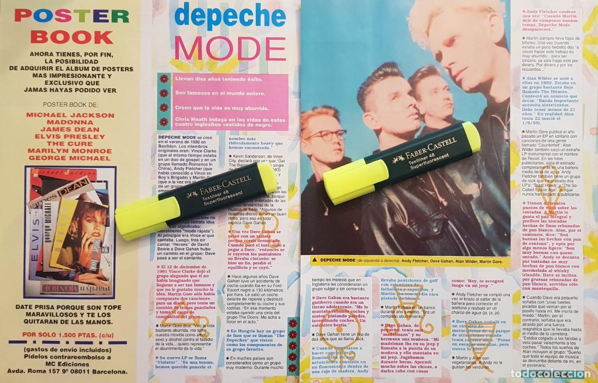 Coleccionismo de Revistas y Peri&oacute;dicos: Reportaje Depeche Mode 10.04.90