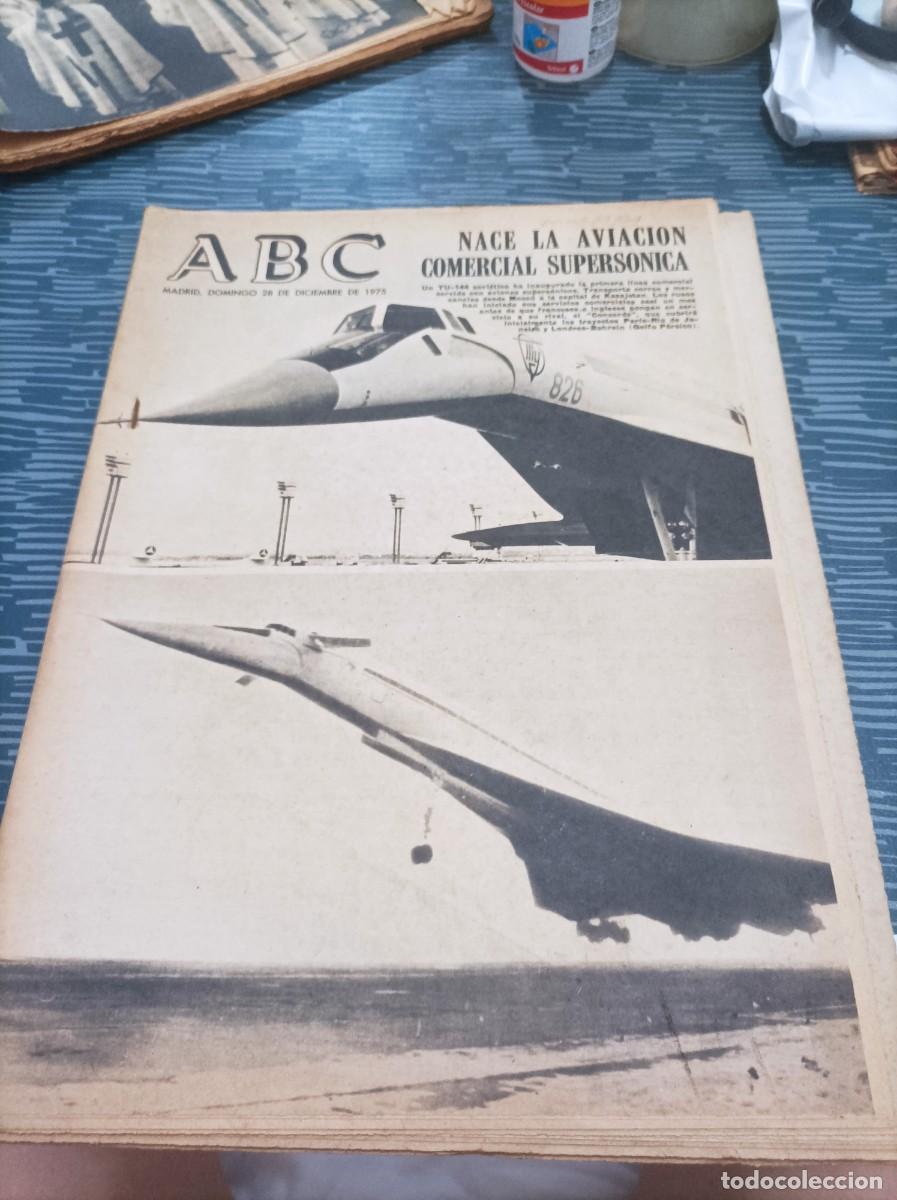 Coleccionismo de Revistas y Peri&oacute;dicos: REVISTA ABC, 28 DICIEMBRE 1975,VER FOTOS,LEER.