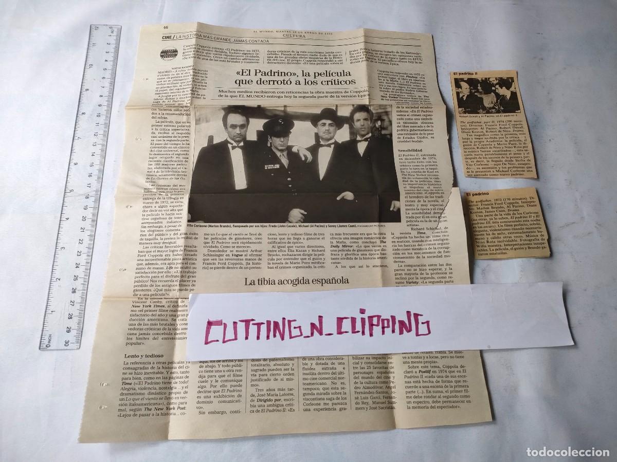 Coleccionismo de Revistas y Peri&oacute;dicos: Clipping [EL PADRINO][PERIODICOS]