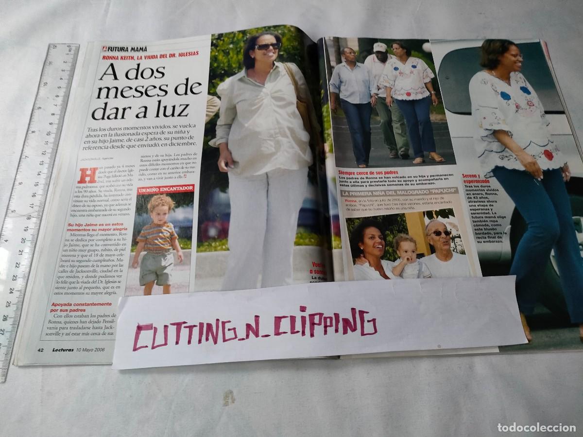 Coleccionismo de Revistas y Peri&oacute;dicos: Clipping [RONNA KEITH LA MADRE DEL HIJO DE PAPUCHI DE JULIO IGLESIAS][RL061005]