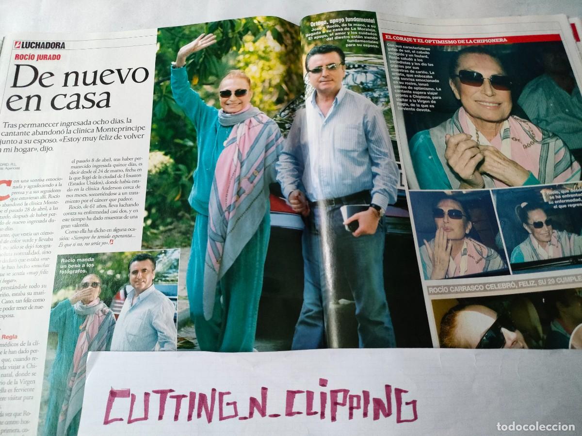 Coleccionismo de Revistas y Peri&oacute;dicos: Clipping [ROCIO JURADO][RL061005]