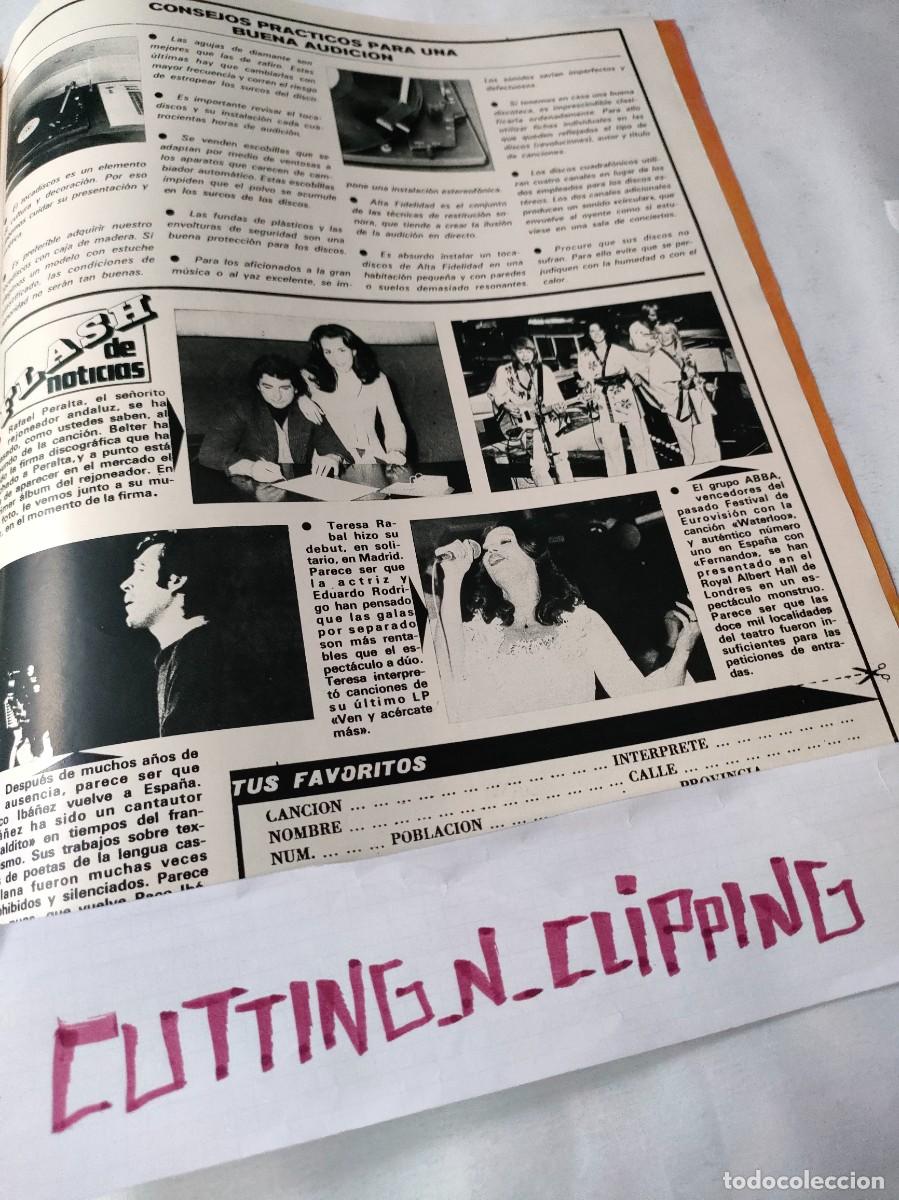 Coleccionismo de Revistas y Peri&oacute;dicos: Clipping [ABBA, TERESA RABAL, PACO IBA&Ntilde;EZ, RAFAEL PERALTA, MERCEDES CUBERO][RA-PQ77]
