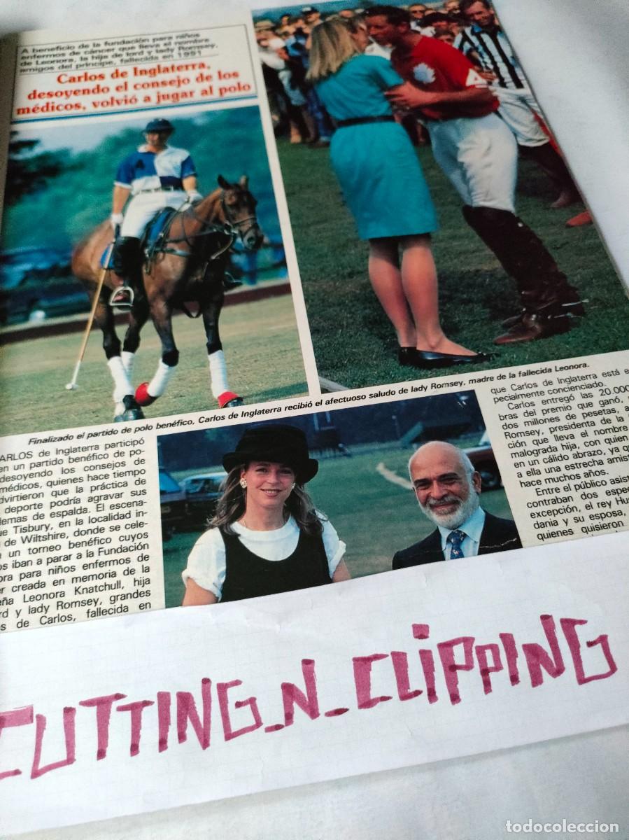 Sammeln von Zeitschriften und Zeitungen: Clipping [CARLOS DE INGLATERRA Y ALBERTO DE MONACO][RS942408]