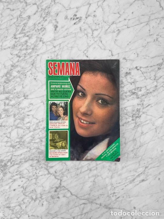 Coleccionismo de Revistas y Peri&oacute;dicos: SEMANA - 1978 - SANCHO GRACIA, BACCARA, RICHARD O'SULLIVAN, JOHN TRAVOLTA, GREASE, AMPARO MU&Ntilde;OZ