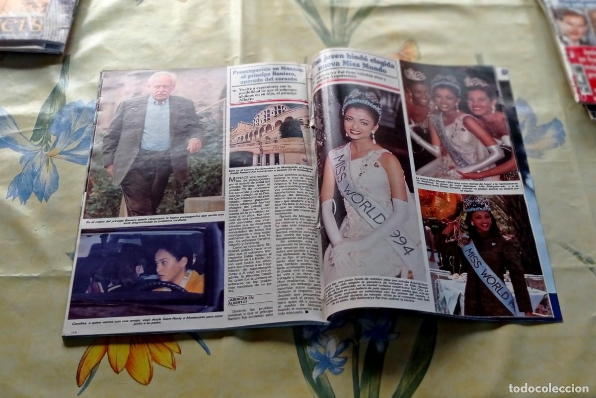 Coleccionismo de Revistas y Peri&oacute;dicos: SEMANA / MISS WORLD, MUNDO, MONICA SELES, JENNIFER CAPRIATI, LAS GRECAS, MANOLO ESCOBAR, JORGE SANZ