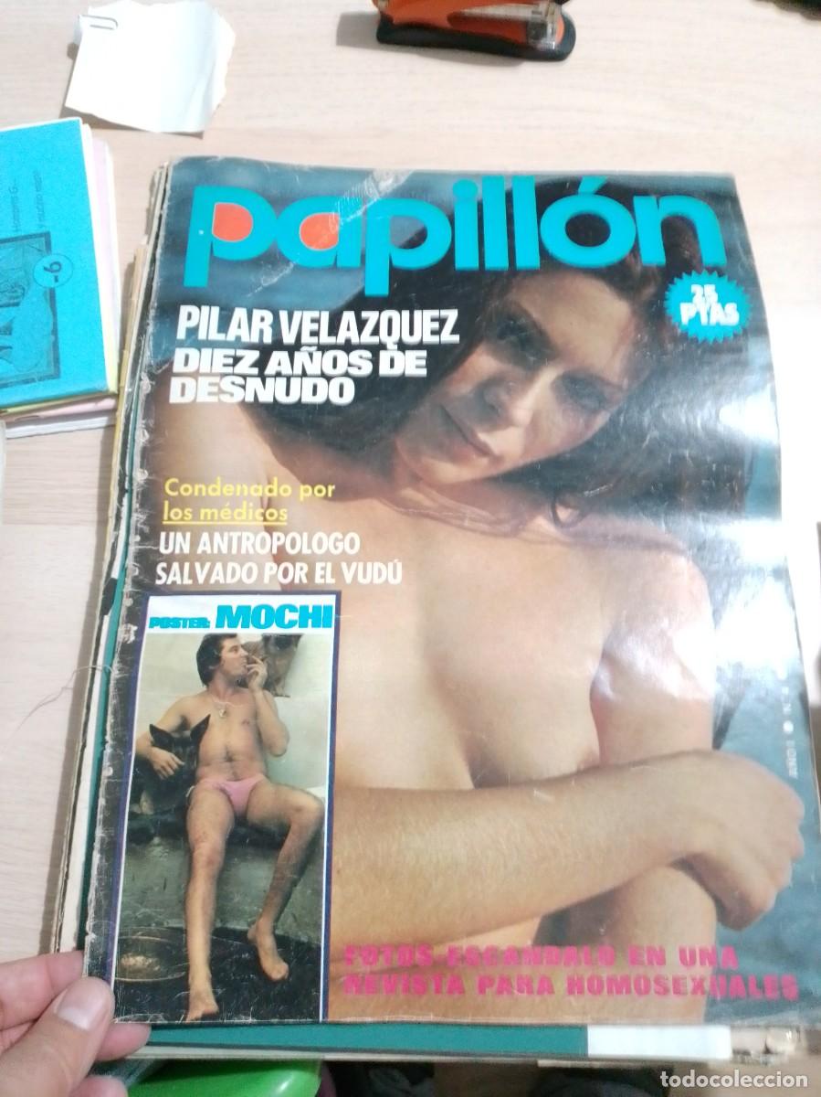 Coleccionismo de Revistas y Peri&oacute;dicos: REVISTA PARTY - DESTAPE - TRANSICION - MOCHI - PILAR VELAZQUEZ