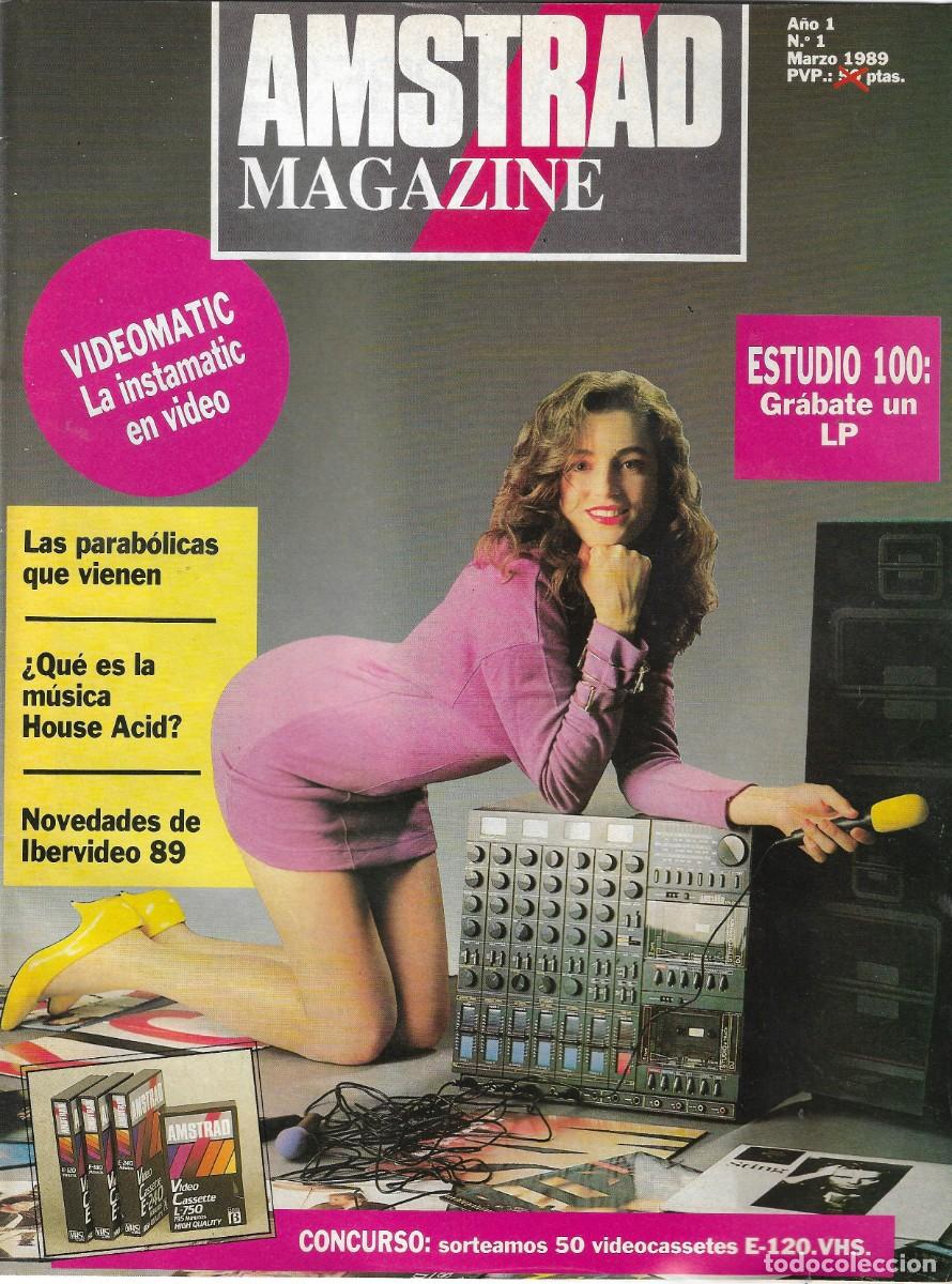 Coleccionismo de revistas y peri&oacute;dicos: REVISTA AMSTRAD MAGAZINE. A&Ntilde;O 1 NUMERO 1. MARZO 1989