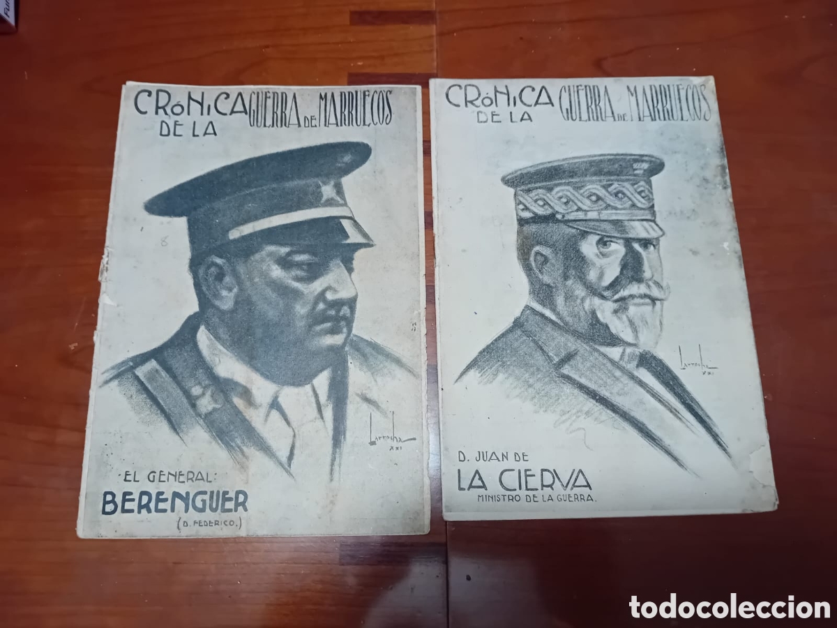 Coleccionismo de Revistas y Peri&oacute;dicos: Dos revistas &rdquo;Cr&oacute;nica de la Guerra de Marruecos.