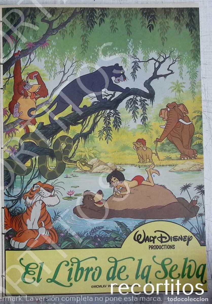 Coleccionismo de Revistas y Peri&oacute;dicos: WALT DISNEY ANUNCIO PUBLICIDAD EL LIBRO DE LA SELVA