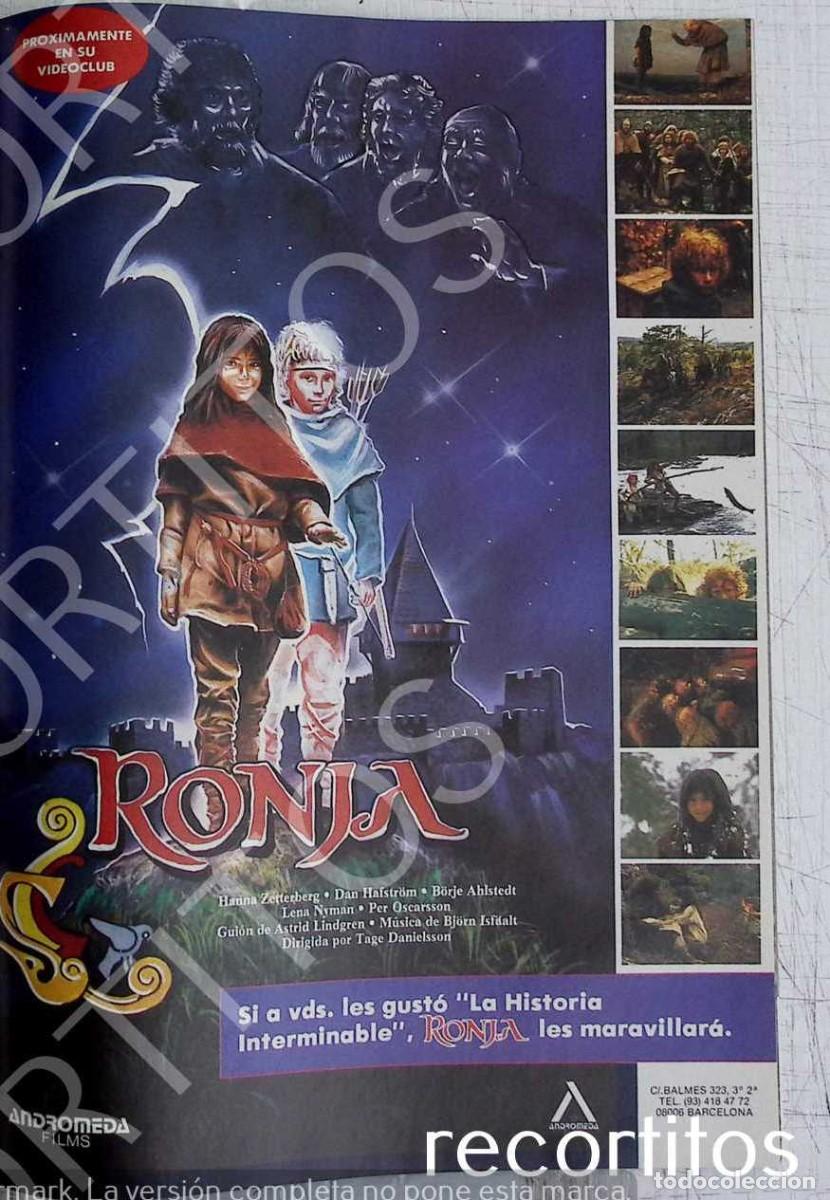 Coleccionismo de revistas y peri&oacute;dicos: RONJA LA HISTORIA INTERMINABLE - Foto 1