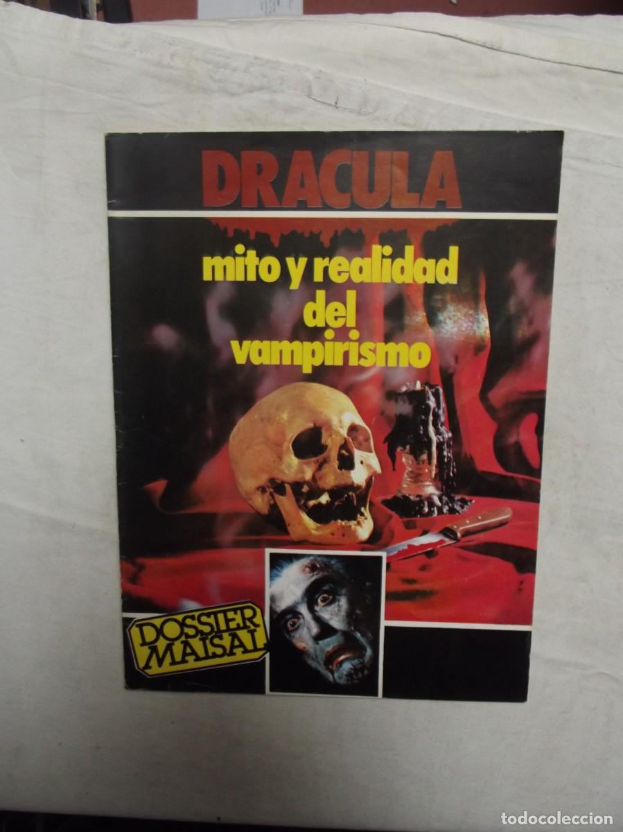 Coleccionismo de Revistas y Peri&oacute;dicos: REVISTA DRACULA MITO Y REALIDAD DEL VAMPIRISMO DOSSIER MAISAL