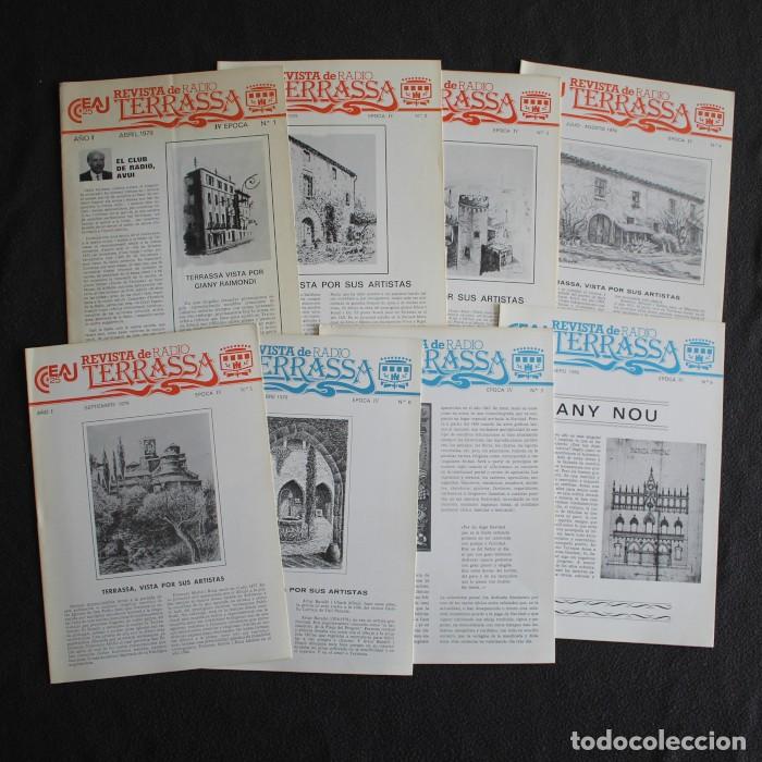 Collection Magazines and Newspapers: LOTE 8 PRIMERAS REVISTAS REVISTA DE RADIO TERRASSA 1979 1980