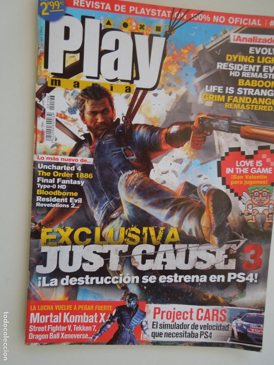 Sammeln von Zeitschriften und Zeitungen: PLAY MANIA REVISTA N&ordm; 196 - JUST CAUSE 3 -