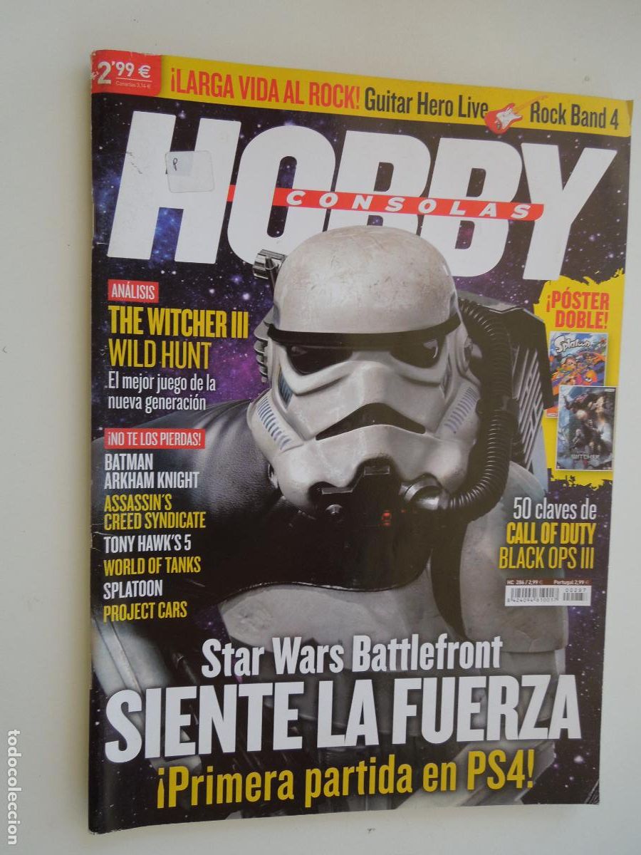 Coleccionismo de Revistas y Peri&oacute;dicos: HOBBY CONSOLAS N&ordm; 287 - STAR WARS BATTLEFRONT - SIENTE LA FUERZA