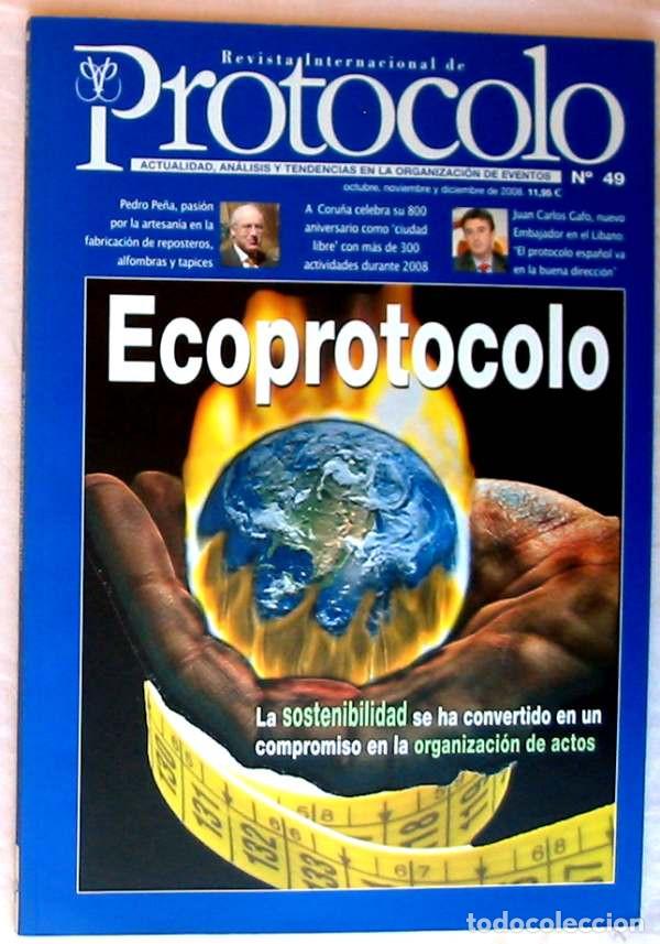 Coleccionismo de revistas y peri&oacute;dicos: PROTOCOLO - REVISTA INTERNACIONAL - N&ordm; 49 - OCTUBRE/NOVIMBRE/DICIEMBRE 2008 - VER SUMARIO