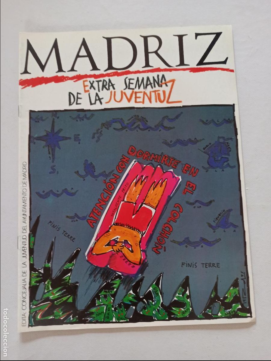 Coleccionismo de Revistas y Peri&oacute;dicos: MADRIZ - EXTRA SEMANA DE LA JUVENTUZ (1985) (W1)