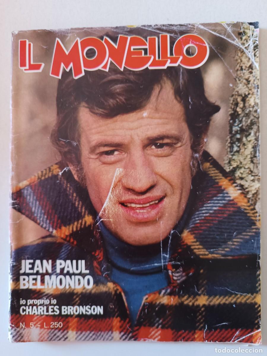 Coleccionismo de Revistas y Peri&oacute;dicos: Revista IL MONELLO n&ordm; 5 Jean-Paul Belmondo Charles Bronson Schola Cantorum Henry Ford Carlos Monz&oacute;n