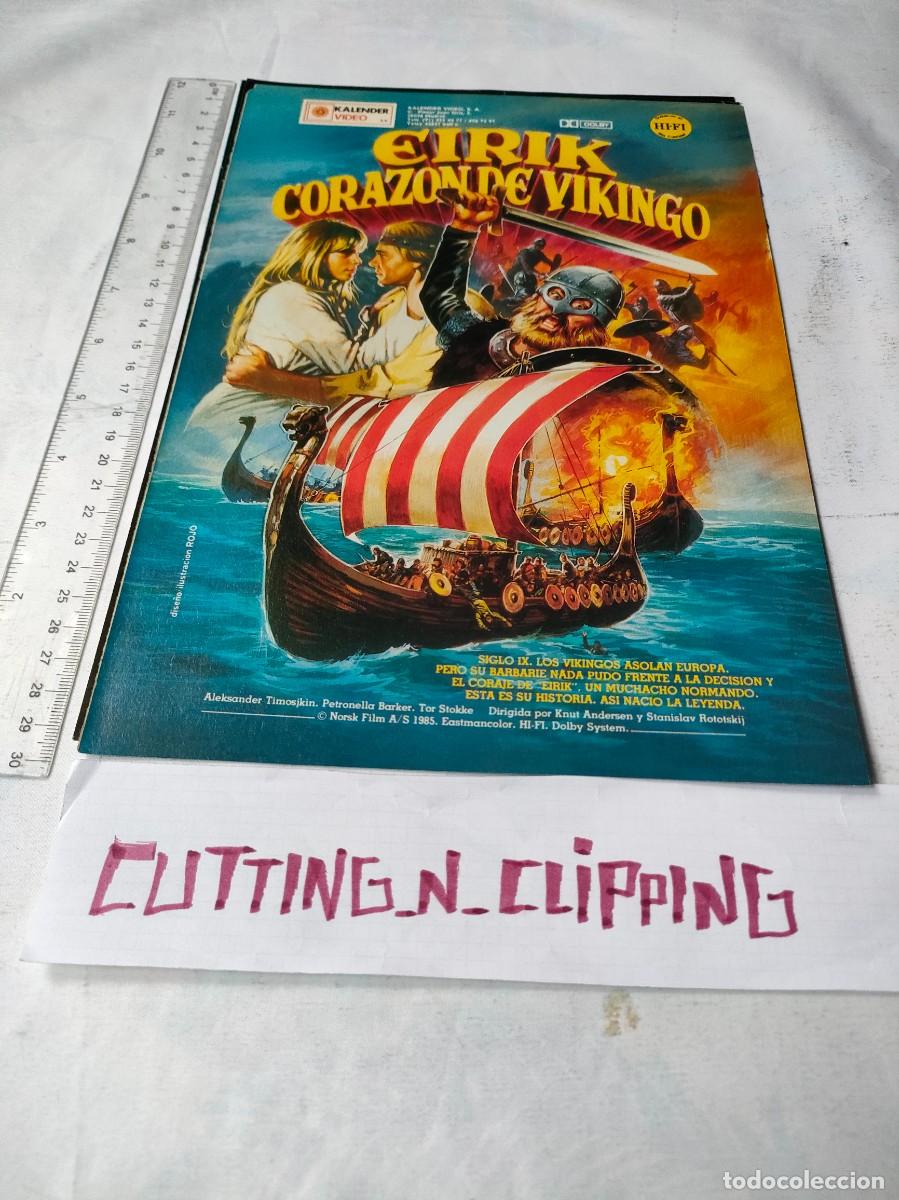 Coleccionismo de revistas y peri&oacute;dicos: Clipping [EIRIK EL VIKINGO][PUBLICIDAD]