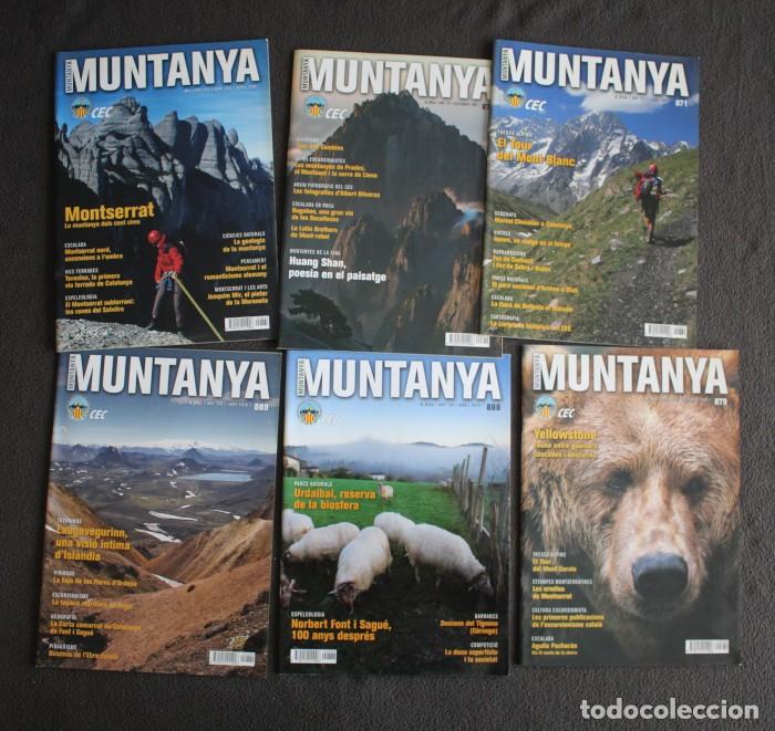 Collection Magazines and Newspapers: LOTE 11 REVISTAS MUNTANYA ALPINISMO SENDERISMO MONTA&Ntilde;A EXCURSIONISMO 864 870 871 873 874 879 881 888