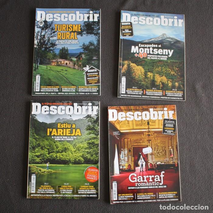 Collection Magazines and Newspapers: LOTE 4 REVISTAS DESCOBRIR CATALUNYA. MONTSENY TURISME RURAL GARRAF ARIEJA PIRINEUS 159 164 165 176 E