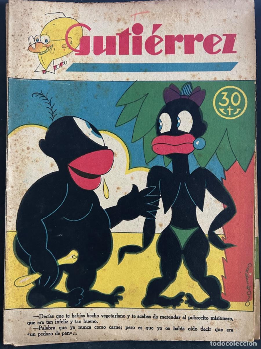 Coleccionismo de revistas y peri&oacute;dicos: REVISTA GUTIERREZ, 1927 A 1931, VARIOS NUMEROS DISPONIBLES