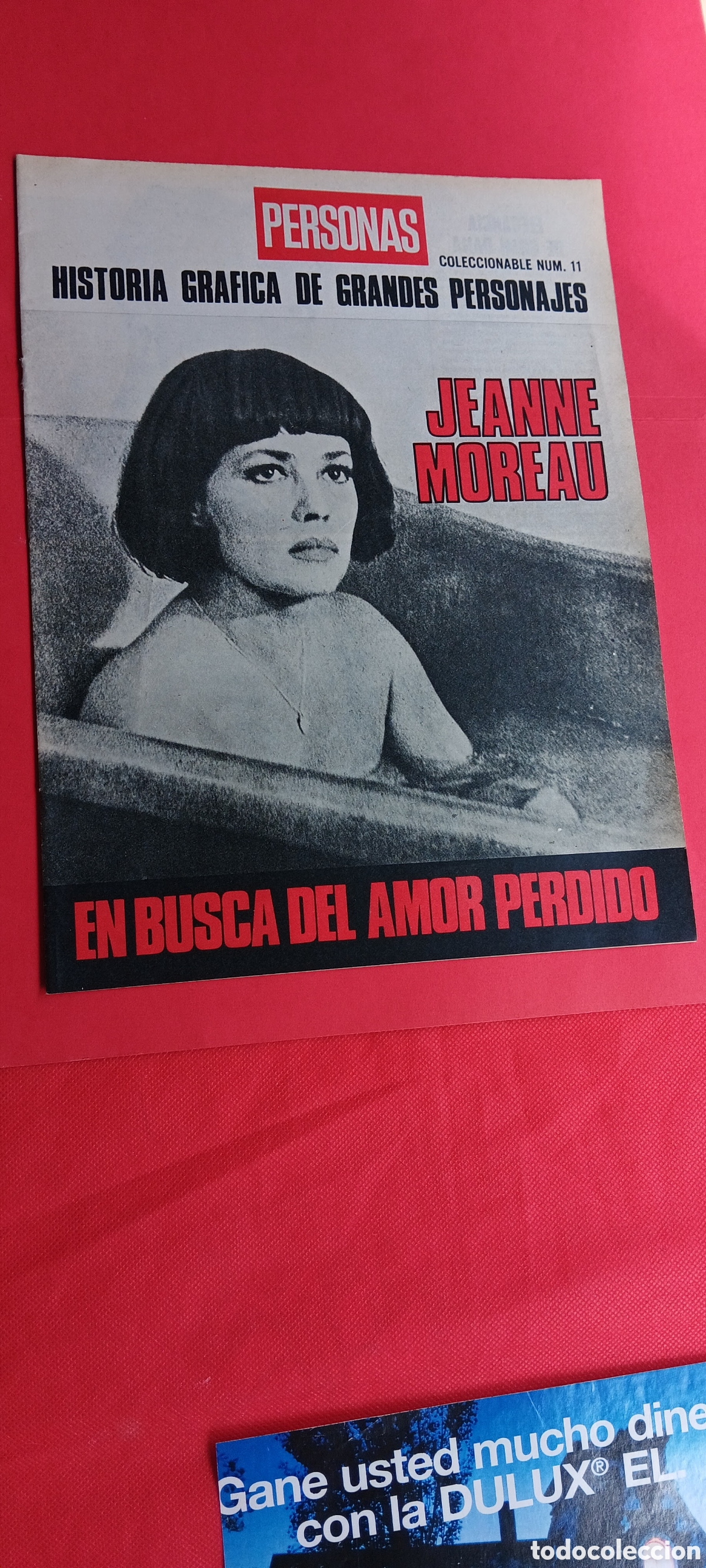 Collectionnisme de Revues et Journaux: REVISTA PERSONAS . COLECCIONABLE 11 JEANNE MOREAU