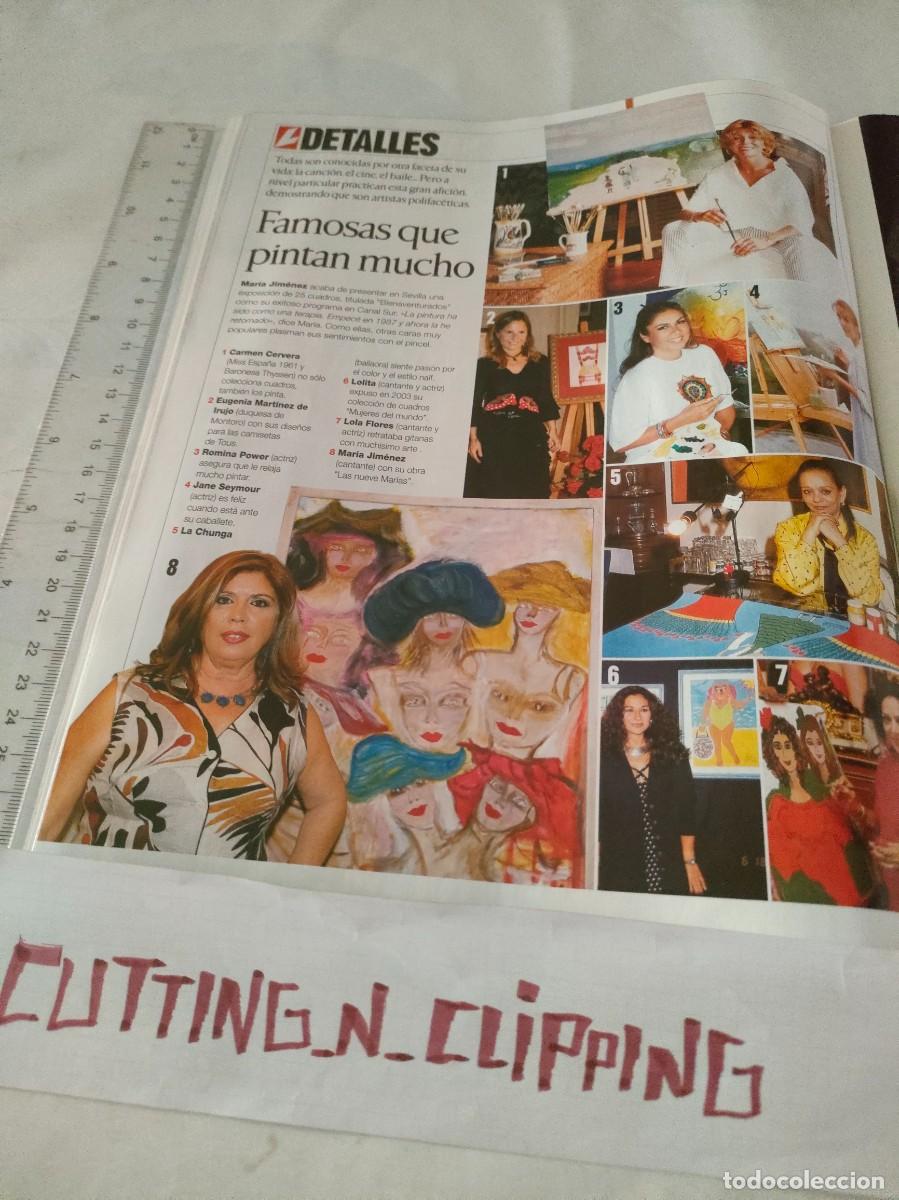 Coleccionismo de Revistas y Peri&oacute;dicos: Clipping [TITA CERVERA, MARIA JIMENEZ, LA CHUNGA, LOLA FLORES][RL060305]