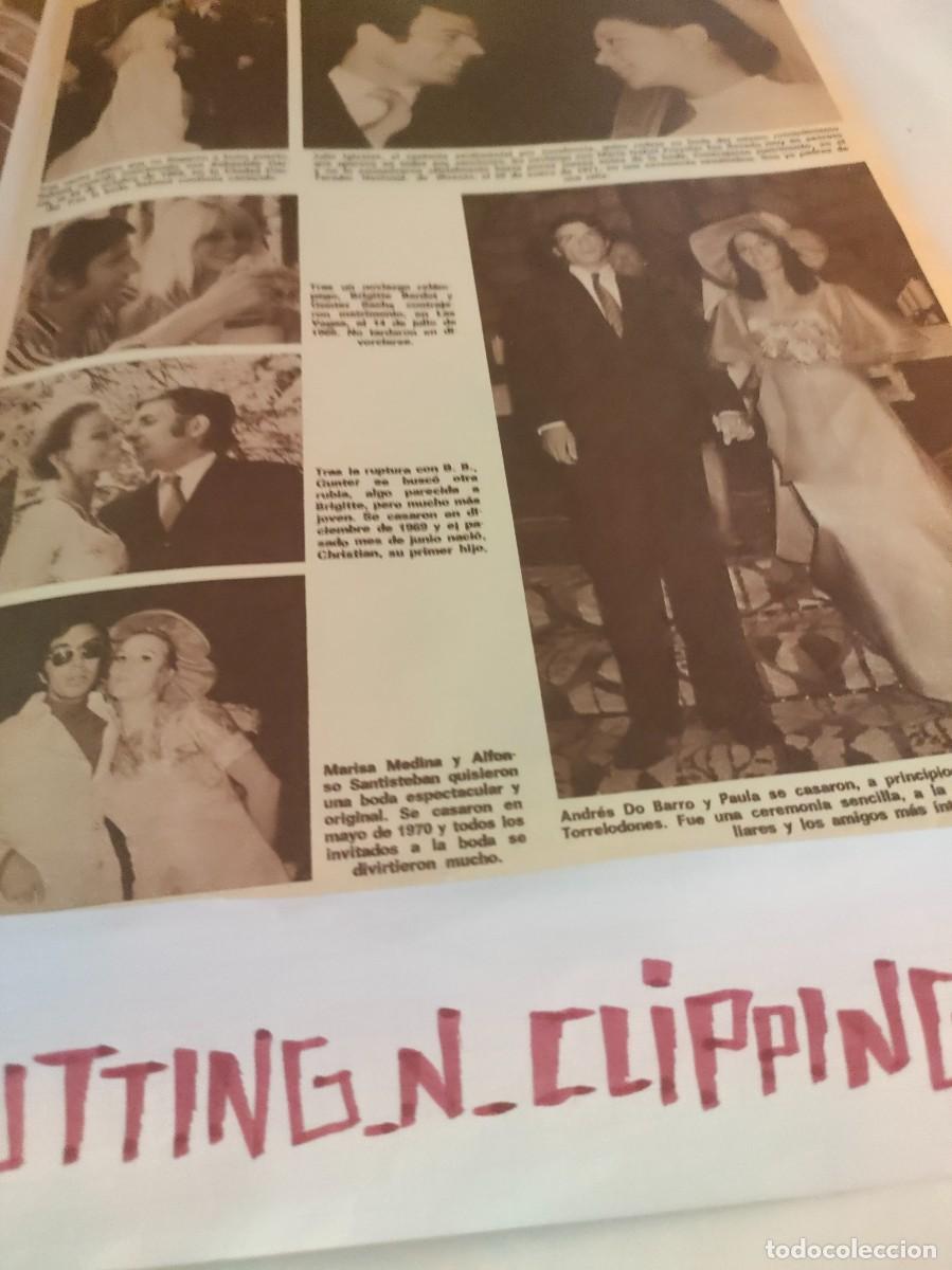 Coleccionismo de Revistas y Peri&oacute;dicos: Clipping [IGLESIAS PREYSLER, MARISA MEDINA, BRIGITTE BARDOT, BELMONDO, ANDRESS][RL712210]