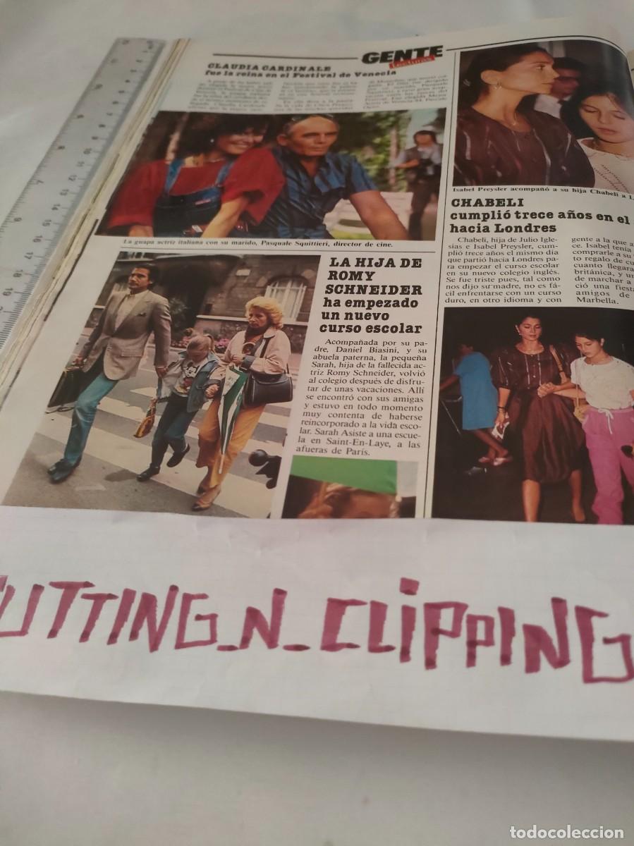 Coleccionismo de Revistas y Peri&oacute;dicos: Clipping [PREYSLER, ROMY SCHNEIDER, CARDINALE][RL842809]