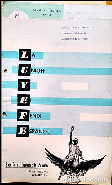 Collection Magazines and Newspapers: MANUEL MEJIA VALLEJO EN EL BOLETIN &rdquo;UNION FENIX ESPA&Ntilde;OL&rdquo;. AGOSTO 1965. N&ordf; 264