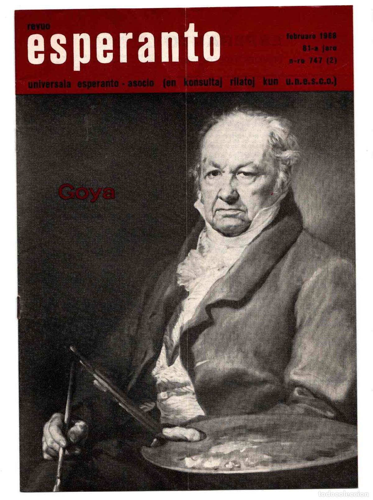 Collezionismo di Riviste e Giornali: REVISTA ESPERANTO REVUO INTERNACIA, N&ordm; 747 (2) FEBRERO 1968. COMPLETAMENTE EN ESPERANTO