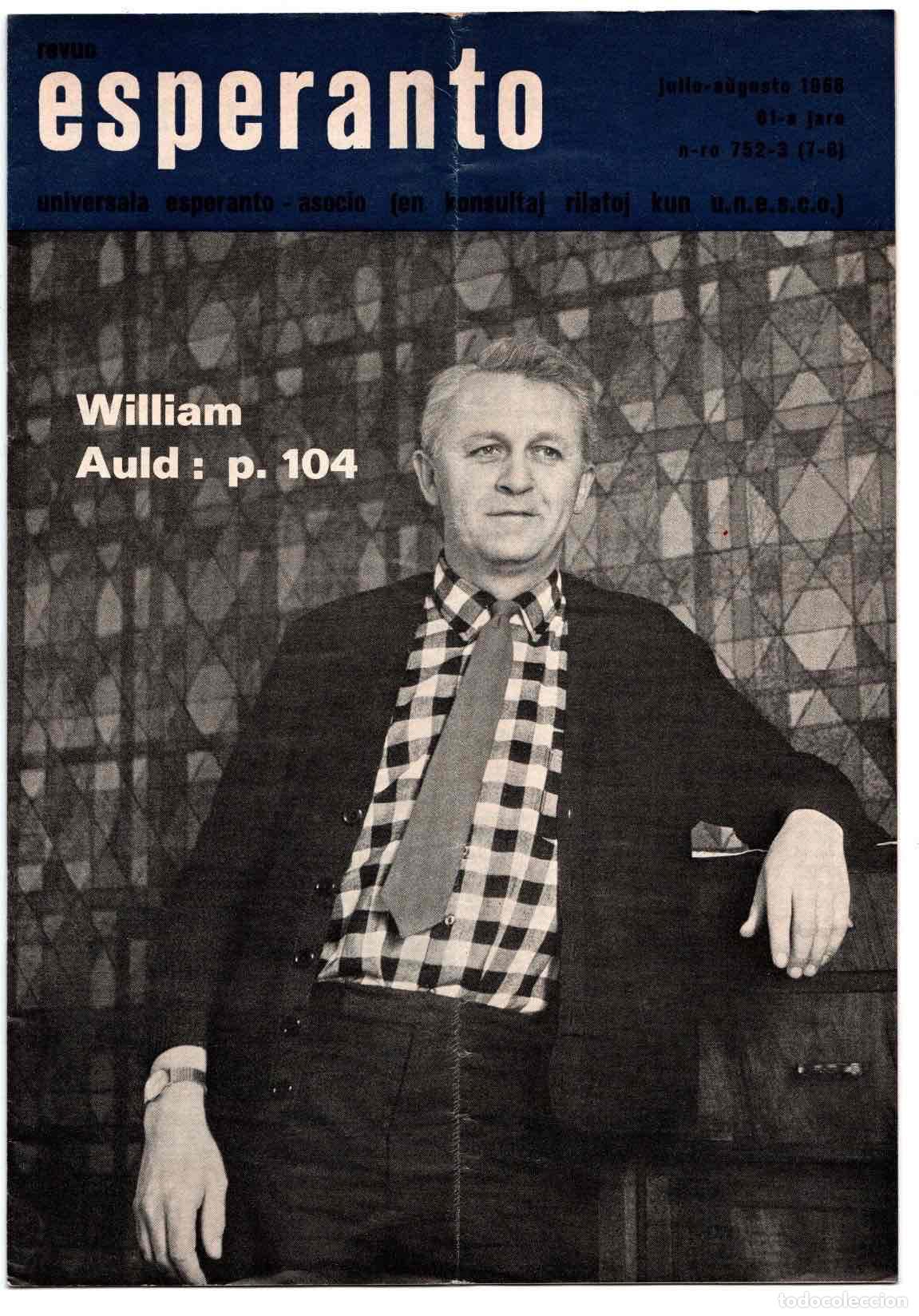 Collezionismo di Riviste e Giornali: REVISTA ESPERANTO REVUO INTERNACIA, N&ordm;752-3 (7-8) JULIO-AGOSTO 1968. COMPLETAMENTE EN ESPERANTO