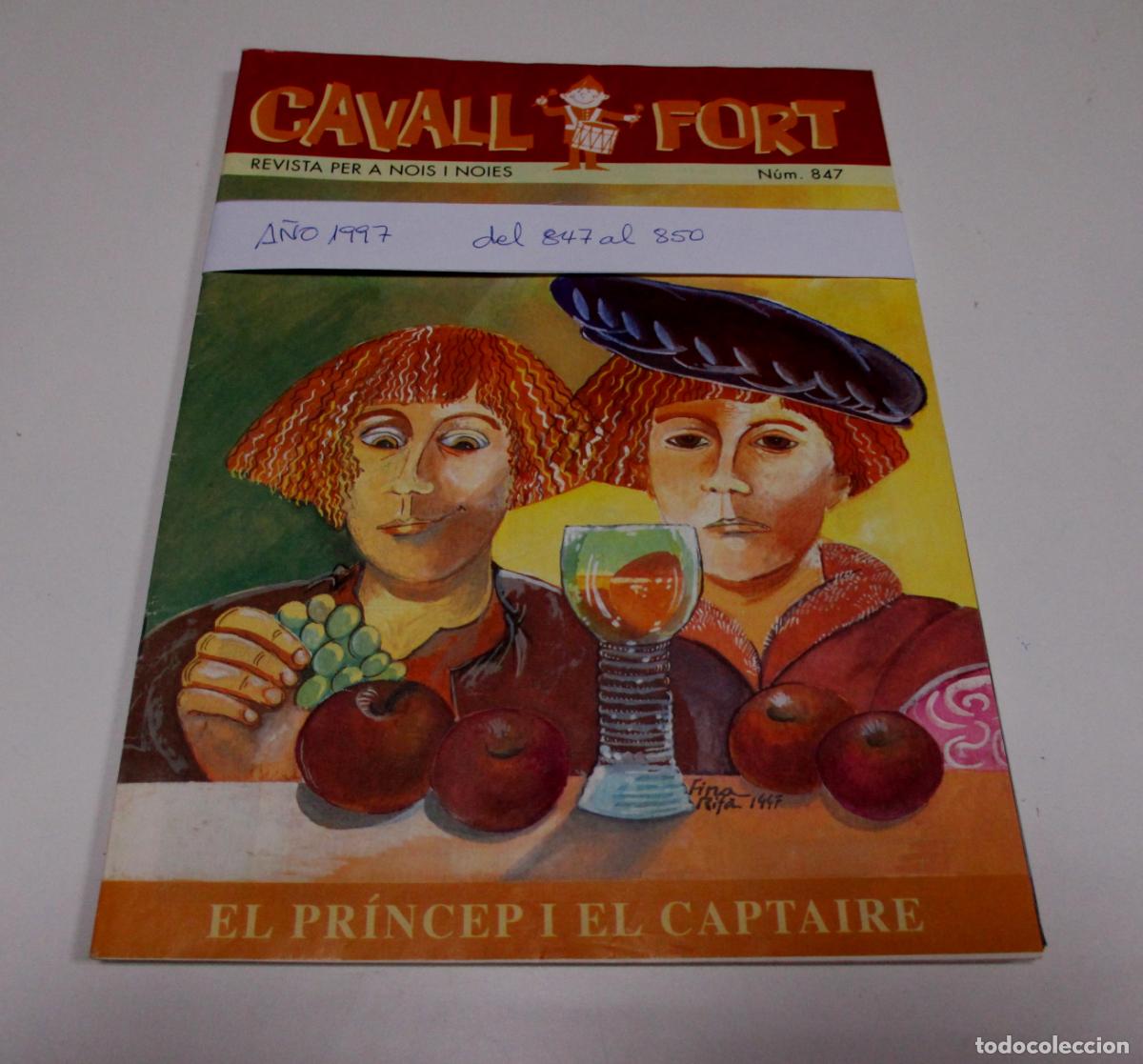 Sammeln von Zeitschriften und Zeitungen: CAVALL FORT 17 REVISTES PER A NOIS I NOIES - ANYS 1997 - VEURE N&ordm;S EN DESCRIPCI&Oacute; Y OFERTA